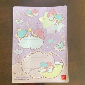 Sanrio Little Twin Stars Pastel Sticker sheet